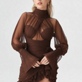 Aurelia Chiffon Elegantie Jurk