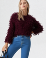 Serenity gebreide cardigan met franjes