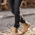 Herenlaarzen - Beige suède - 113
