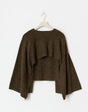 Gebreide cape top