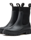 Antislip, waterdichte laarzen met dikke zool tot halverwege de kuit