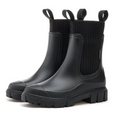Antislip, waterdichte laarzen met dikke zool tot halverwege de kuit