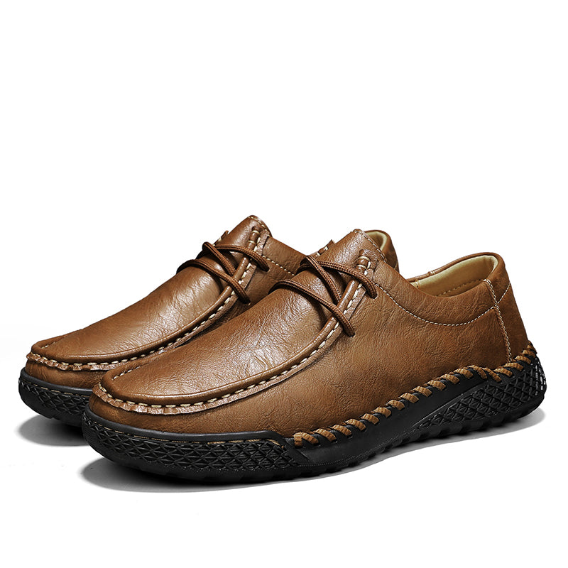 Heren loafers van echt leer, casual schoenen