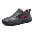 Casual vintage antislip platte loafers met voetboogondersteuning