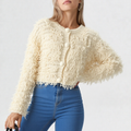 Serenity gebreide cardigan met franjes