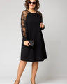 Edyth™ Elegante Kanten Jurk