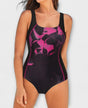 Zwart en roze