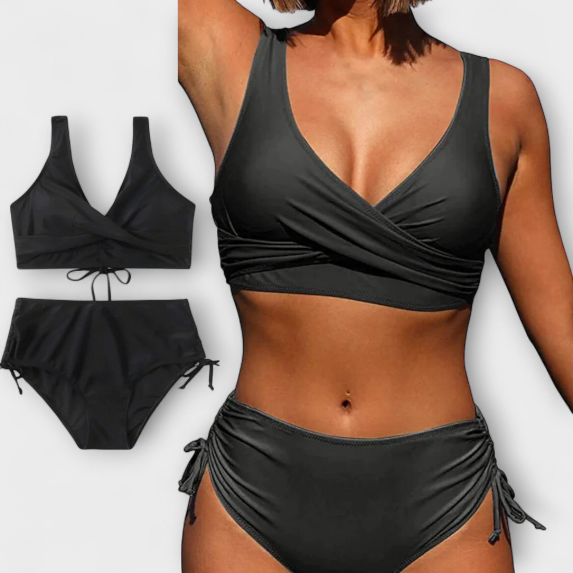Aira™ - Elegant bikinizadel met 2 delts