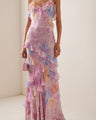 Aleah | Lichtgewicht mouwloze maxi-jurk