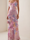 Aleah | Lichtgewicht mouwloze maxi-jurk