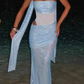 Celeste Sequin Maxi