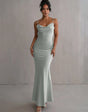 Pauline - Elegante, sensuele maxi-jurk met open rug