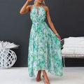 Elegante jurk met bloemenprint