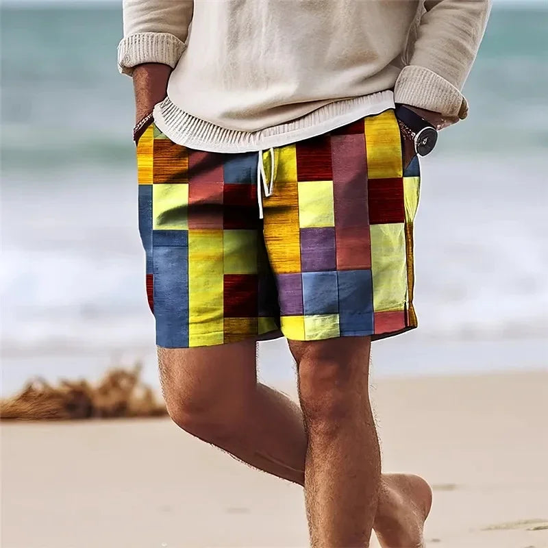 Beeckhoven™ | Kleurrijke heren strandshorts