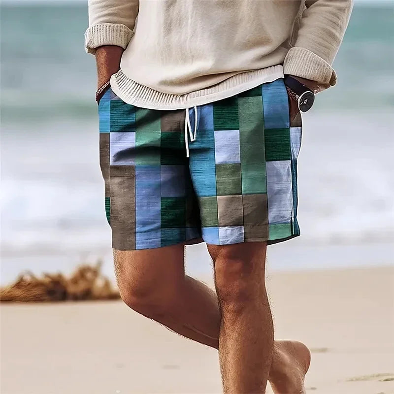 Beeckhoven™ | Kleurrijke heren strandshorts