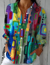 Joan Vintage Bloemenblouse