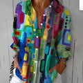 Joan Vintage Bloemenblouse