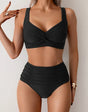 Freya | Bandeau bikini met ruches
