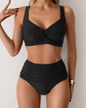 Freya | Bandeau bikini met ruches