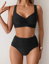 Freya | Bandeau bikini met ruches