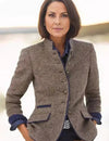 Audrey - Klassieke damesblazer van wolmix, limited edition