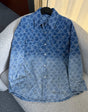 Damesoverhemdjas van stevig denim