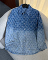 Damesoverhemdjas van stevig denim