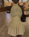 Élise | Hepburn jurk met hoge taille