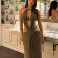 Serenity™ Luna Maxi-jurk met open rug