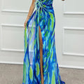 Noemi | Levendige maxi-jurk