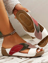 Clara™ – Instapsandalen met bladmotief voor dames