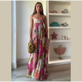 Petal Whisper Maxi-jurk