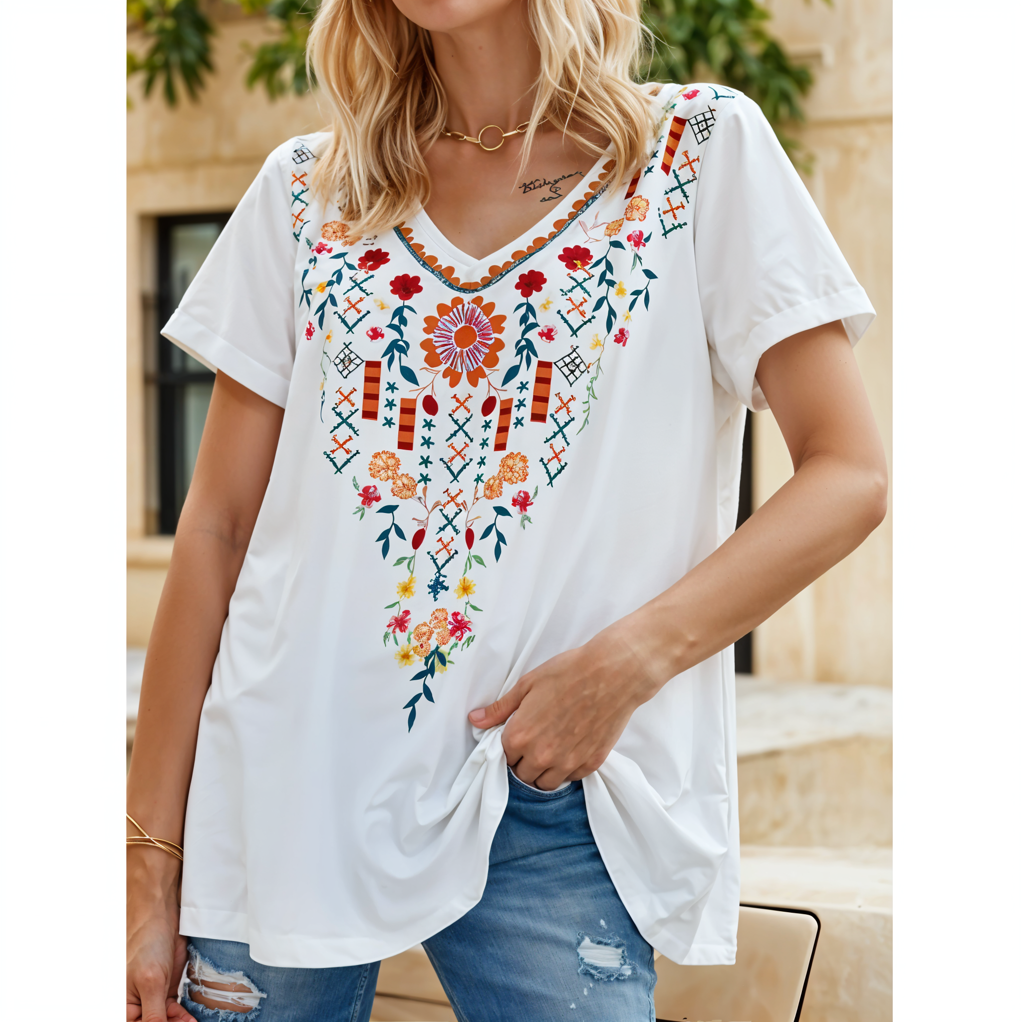 Flora Flow Vintage T-shirt