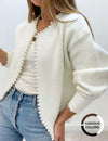 Serene Pearl Cropped Sweater