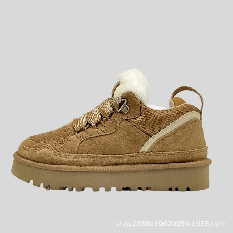 Chestnut Nova Cozy laarzen met bontvoering