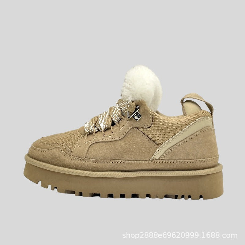 Chestnut Nova Cozy laarzen met bontvoering