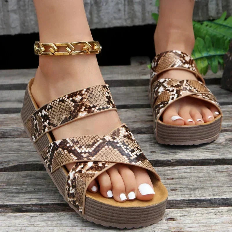 Martine™ | Orthopedische leren sandalen gemaakt van hoogwaardig materiaal