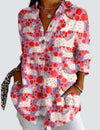 Vera™ | Artistieke Blomster-blouse