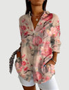 Ida™ | Artistieke Blomst Bluse