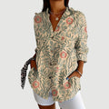 Nora™ | Artistieke Bloei Blouse