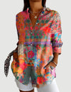 Alma™ | Artistieke Blomst Bluse
