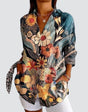 Astrid™ | Artistieke Blomst Bluse