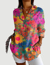 Elva™ | Artistieke Blomsterblouse
