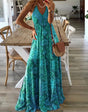 Wren - Boho maxi-jurk met spaghettibandjes en V-hals