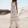 Boho zomerjurk zonder mouwen