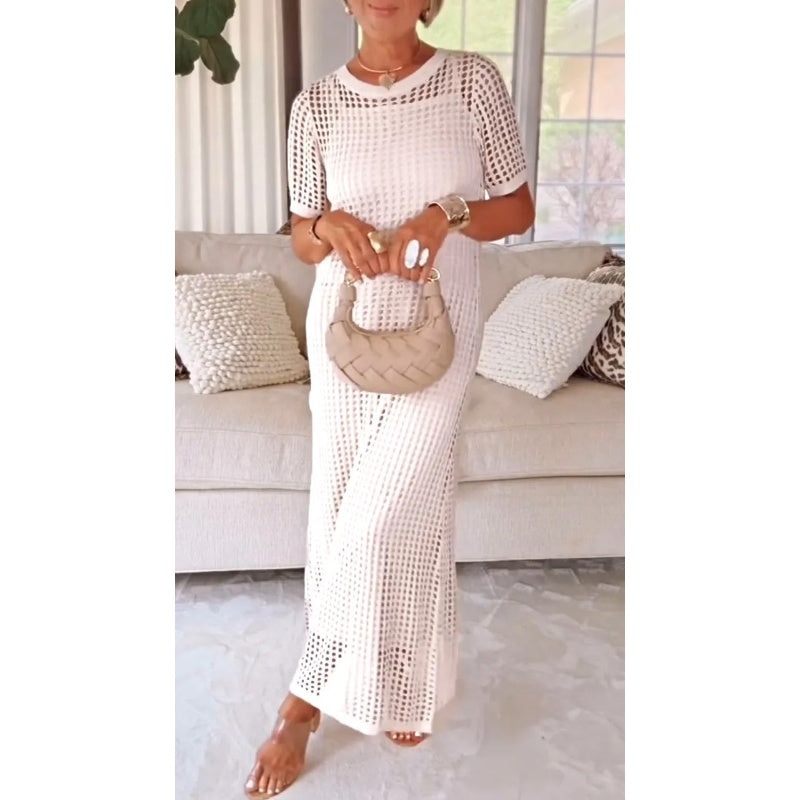 Bethany™ Maxi-jurk met uitsnijdingen + gratis binnenjurk