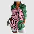 Vera™ | Artistieke Blomst Bluse
