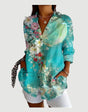 Ella™ | Artistieke Blomst Bluse