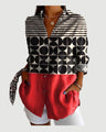 Sigrid™ | Artistieke Blomst Bluse