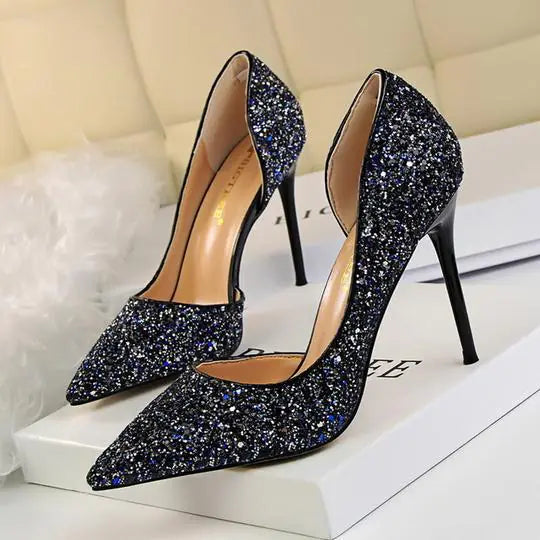 Elegante stilettohakken voor bruiloften
